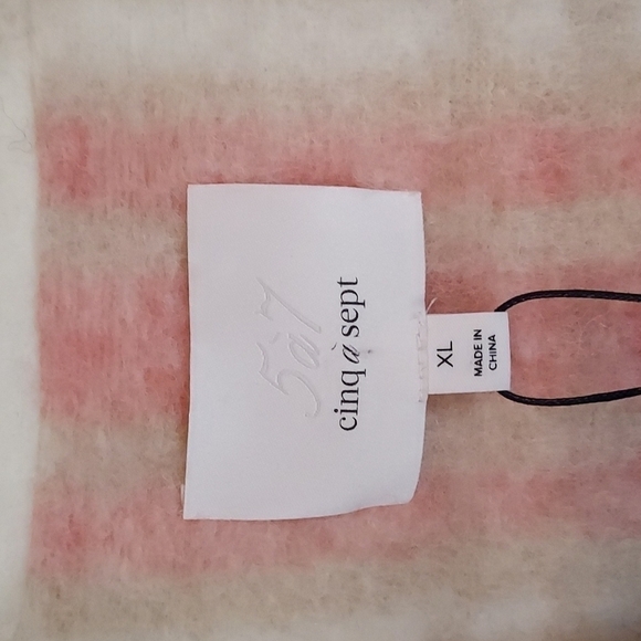 Cinq A Sept Aretha Coat Dark Salmon - Picture 3 of 12